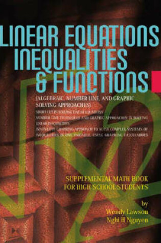 Cover of Linear Equations, Inequalities, & Functions