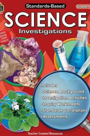 Cover of Standards-Based Science Investigations, Grade 4
