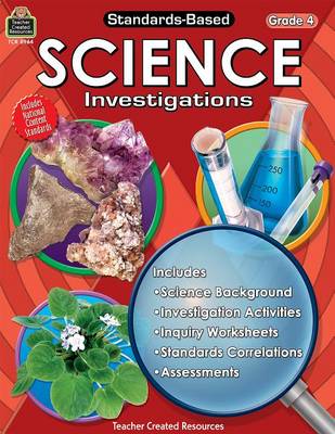 Book cover for Standards-Based Science Investigations, Grade 4