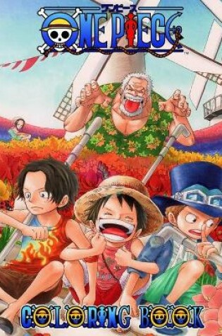 Cover of One Piece Coloring Book