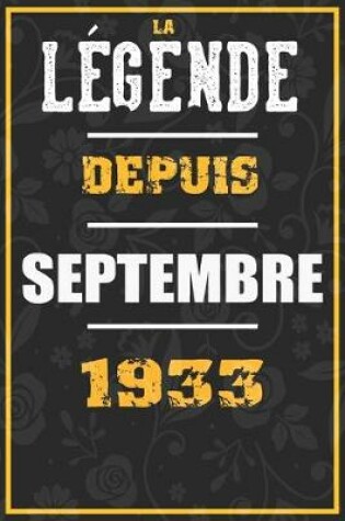 Cover of La Legende Depuis SEPTEMBRE 1933
