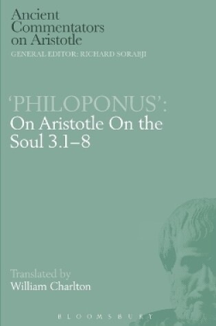 Cover of On Aristotle "On the Soul 3.1-8"