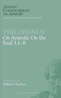 Cover of On Aristotle "On the Soul 3.1-8"