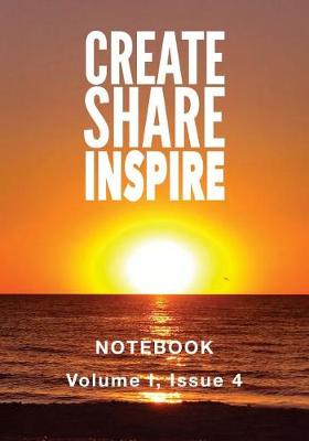 Book cover for Create Share Inspire Notebook