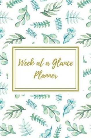 Cover of Week at a Glance Planner