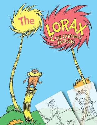 Book cover for The Lorax Coloring Book