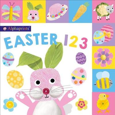 Book cover for Alphaprints: Easter 123 Mini