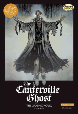 Book cover for The Canterville Ghost The Graphic Novel: Original Text
