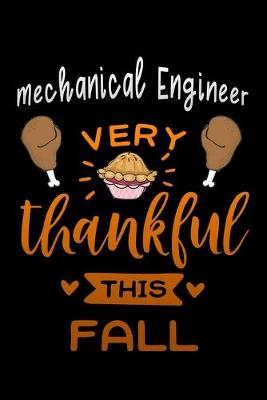 Cover of Mechanical Engineer very thankful this fall