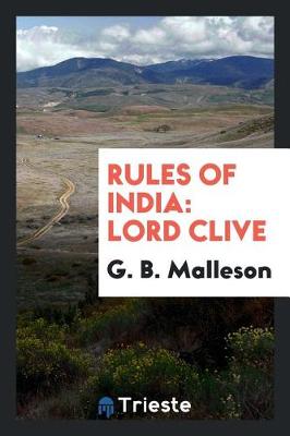 Book cover for Rules of India