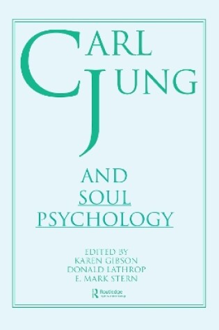 Cover of Carl Jung and Soul Psychology