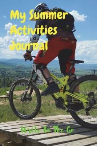 Cover of My Summer Activities Journal