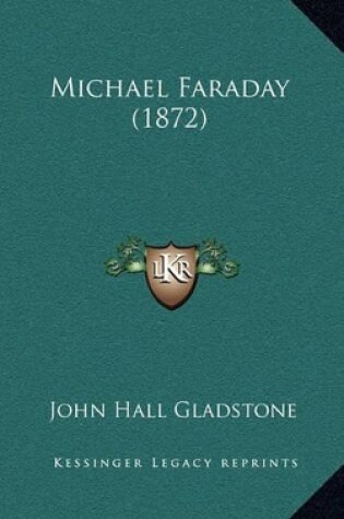 Cover of Michael Faraday (1872)