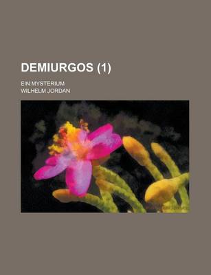 Book cover for Demiurgos