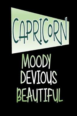 Book cover for Capricorn - Moody Devious Beautiful