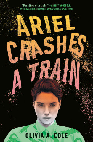 Book cover for Ariel Crashes a Train