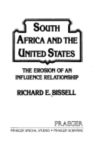 Cover of South Africa and the United States