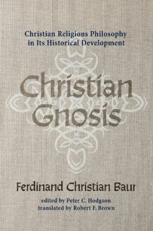 Cover of Christian Gnosis