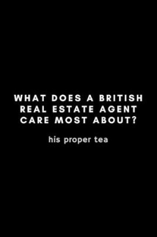 Cover of What Does A British Real Estate Agent Care About Most? His Proper Tea