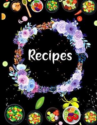 Book cover for Recipe notebook