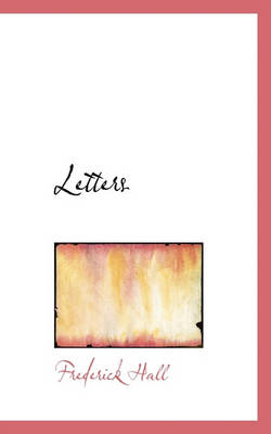 Book cover for Letters