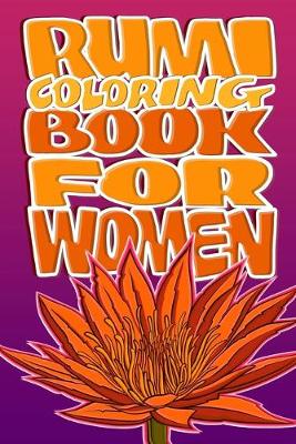Book cover for Rumi Coloring Book for Women