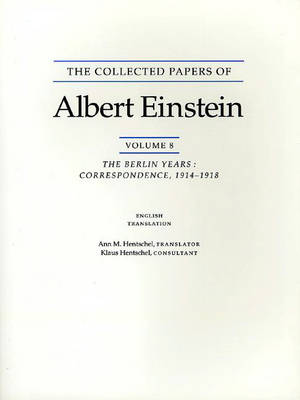 Cover of The Collected Papers of Albert Einstein, Volume 8 (English)