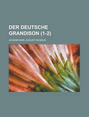 Book cover for Der Deutsche Grandison (1-2)