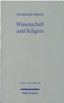 Cover of Wissenschaft Und Religion