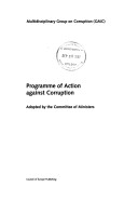 Book cover for Programme of Action Against Corruption