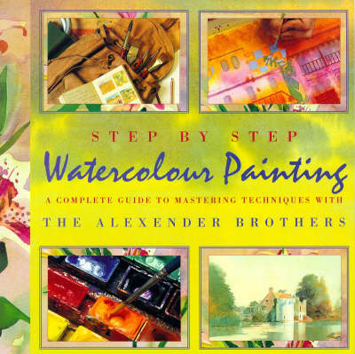 Book cover for Step by Step Watercolour Painting