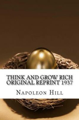 Cover of Think and Grow Rich Original Reprint 1937