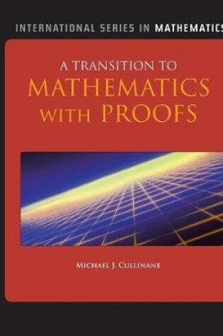 Cover of A Transition to Mathematics with Proofs