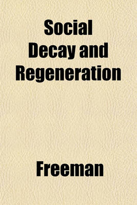 Book cover for Social Decay and Regeneration