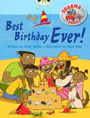 Book cover for Bug Club Purple B/2C Sharma Family Best Birthday Ever 6-pack