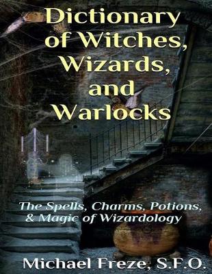 Book cover for Dictionary of Witches, Wizards, and Warlocks