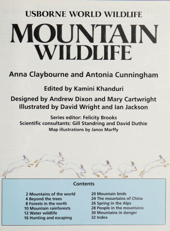 Book cover for Mountain Wildlife
