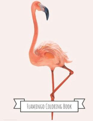 Book cover for Flamingo Coloring Book