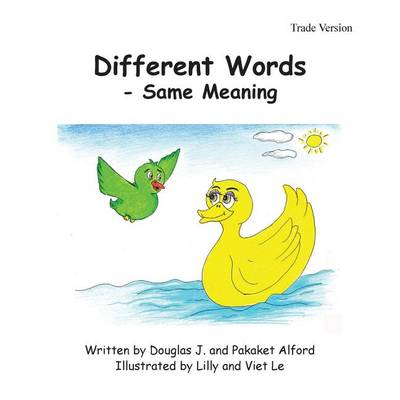 Book cover for Different Words - Same Meaning - Trade Version