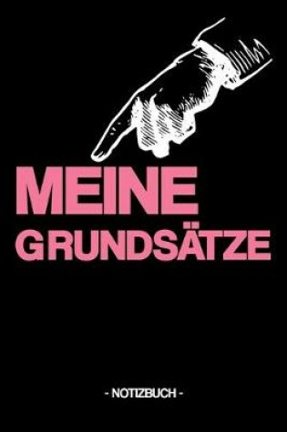 Cover of Meine Grundsätze