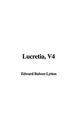 Book cover for Lucretia, V4