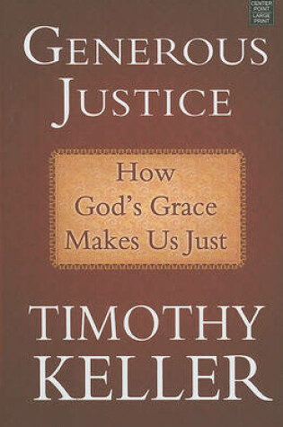 Cover of Generous Justice