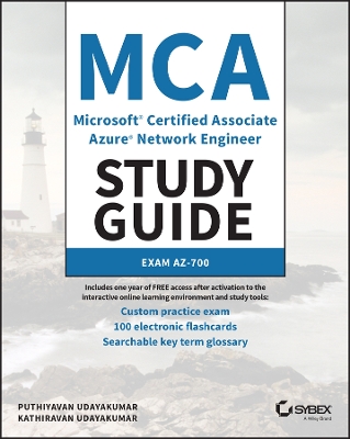 Book cover for MCA Microsoft Certified Associate Azure Network Engineer Study Guide