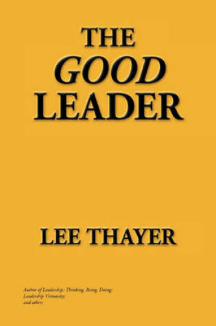 Cover of The Good Leader