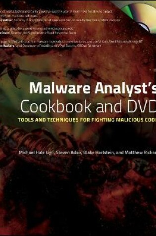 Cover of Malware Analyst's Cookbook and DVD