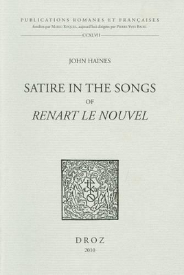 Cover of Satire in the Songs of Renart Le Nouvel