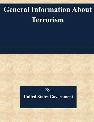 Book cover for General Information About Terrorism