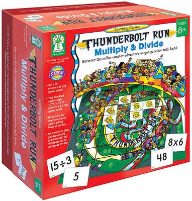 Book cover for Thunderbolt Run Board Game