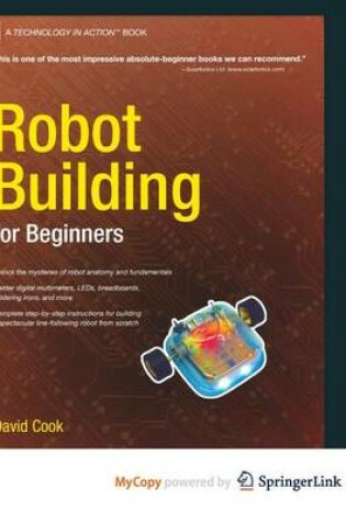 Cover of Robot Building for Beginners