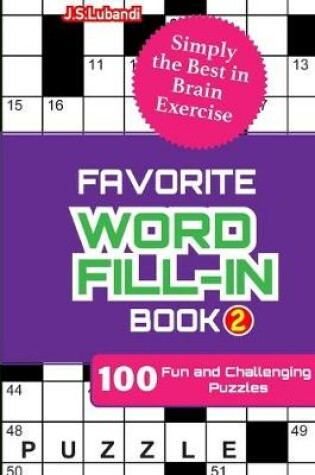 Cover of FAVORITE WORD FILL-IN Book 2